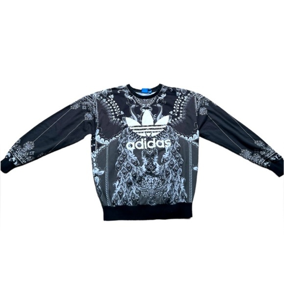 Adidas Originals Pavao Sweater Women's Paisley Pullover - Picture 1 of 3